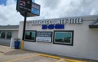 <b>ARANSAS COUNTY TITLE COMPANY</b><br>615-A S. Bronte Street<br>Rockport, TX 78382<br>361-450-0964<br>Hours:<br>